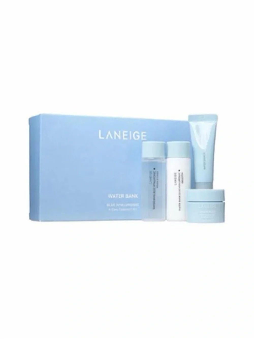 LANEIGE Water Bank Blue Hyaluronic 4-Step Essential Kit Hydration Set